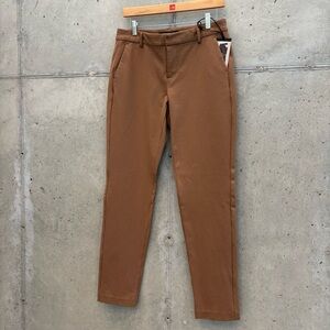 LIVERPOOL Kelsey  Stretch Trouser in Maple Tan size 6Tall